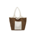 Cozy Sherpa Lined Tote Bag