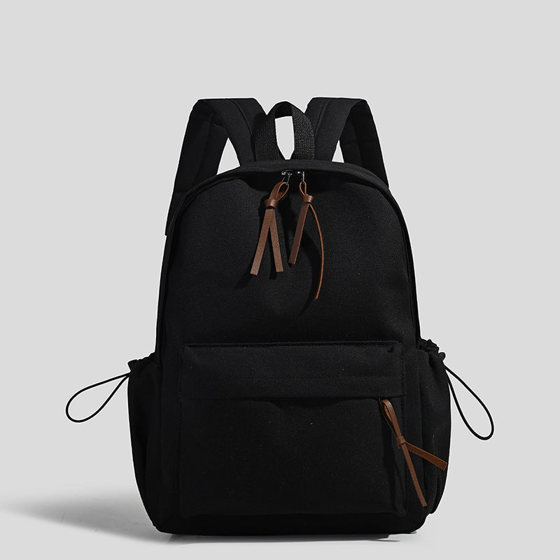 City backpack with innovative design and practical compartments