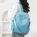 Premium Leather Multi-Functional Backpack Calm Wears