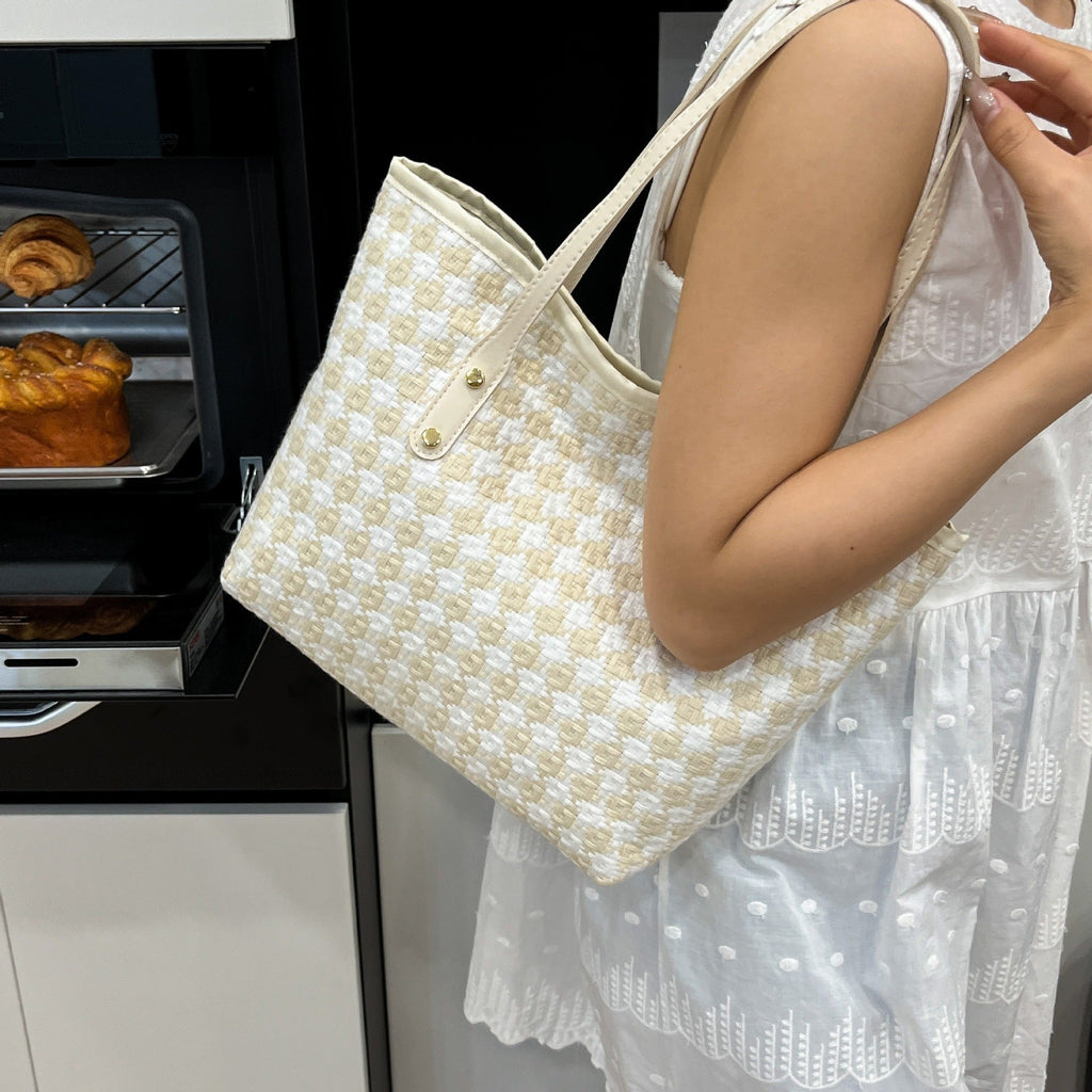 Ladies stylish tote bag-https://detail.1688.com/offer/999300281534.html-Calm Wears-Black-Size: piece-Calm Wears