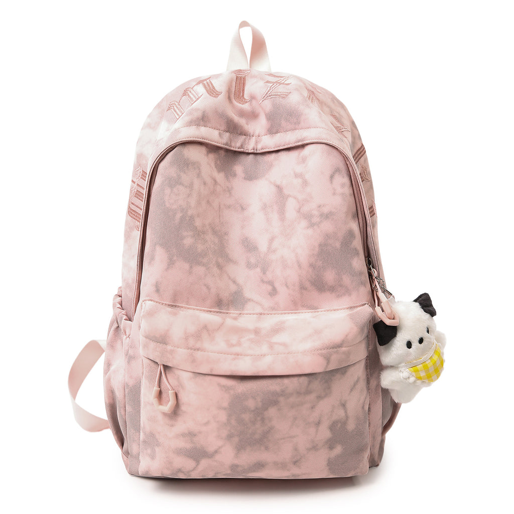 Cute Character Print School Backpack