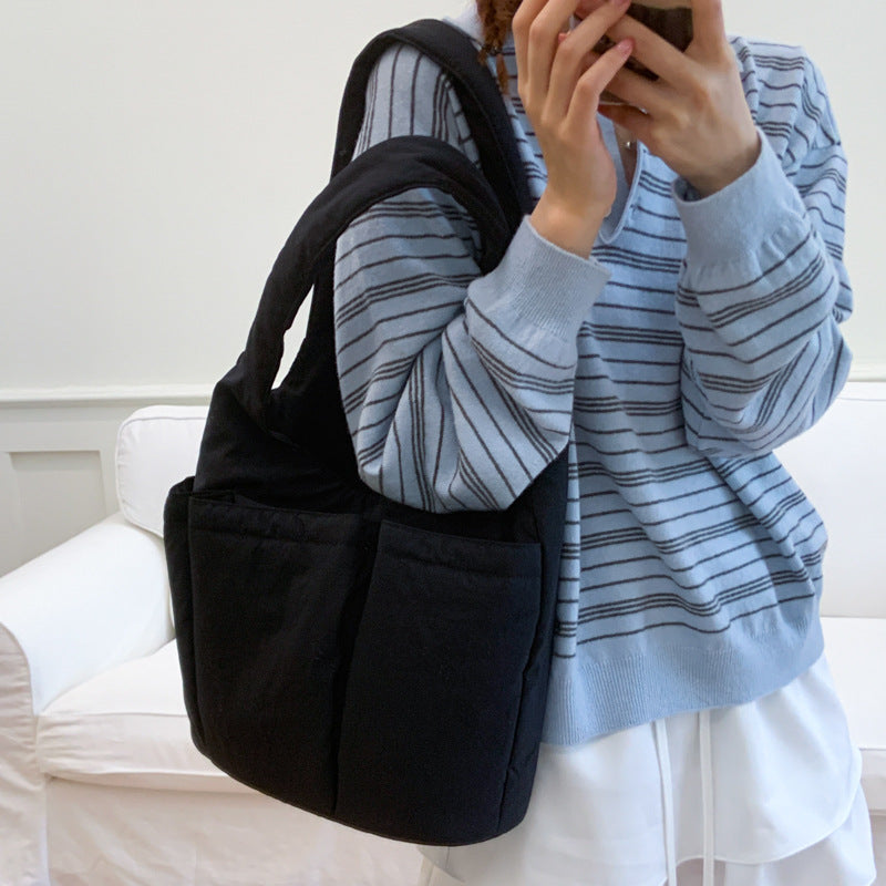 Practical Multi-Pocket Tote Bag Calm Wears