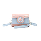 Women’s mini handbag with playful flap closure