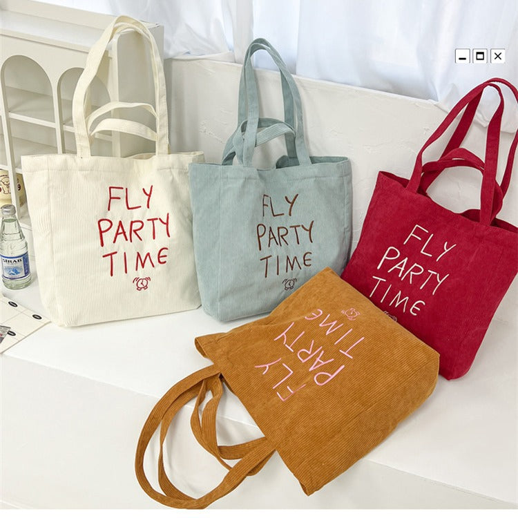 Shopping bag made of high-quality cotton cord