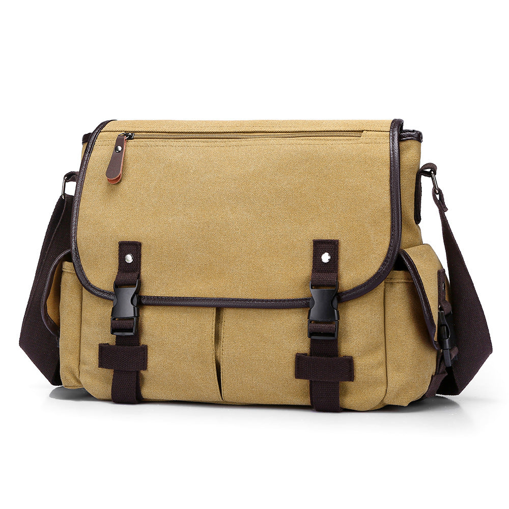 Unisex Casual Canvas Shoulder Bag