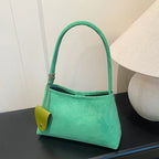 Textured Fabric Shoulder Bag
