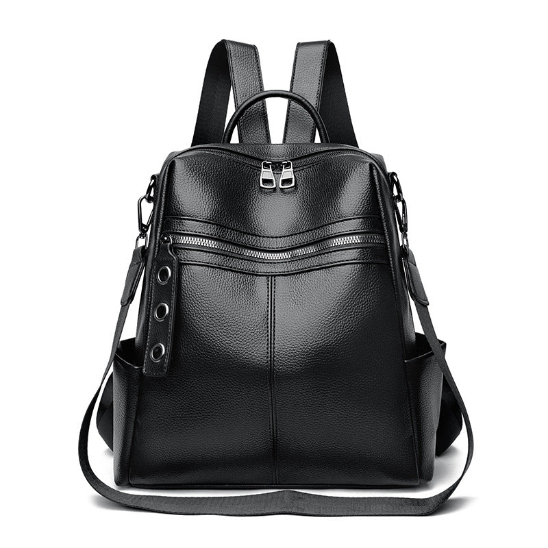 Multifunctional Vintage-Inspired Backpack