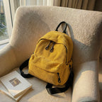 Cord-Backpack with Practical Front Pocket