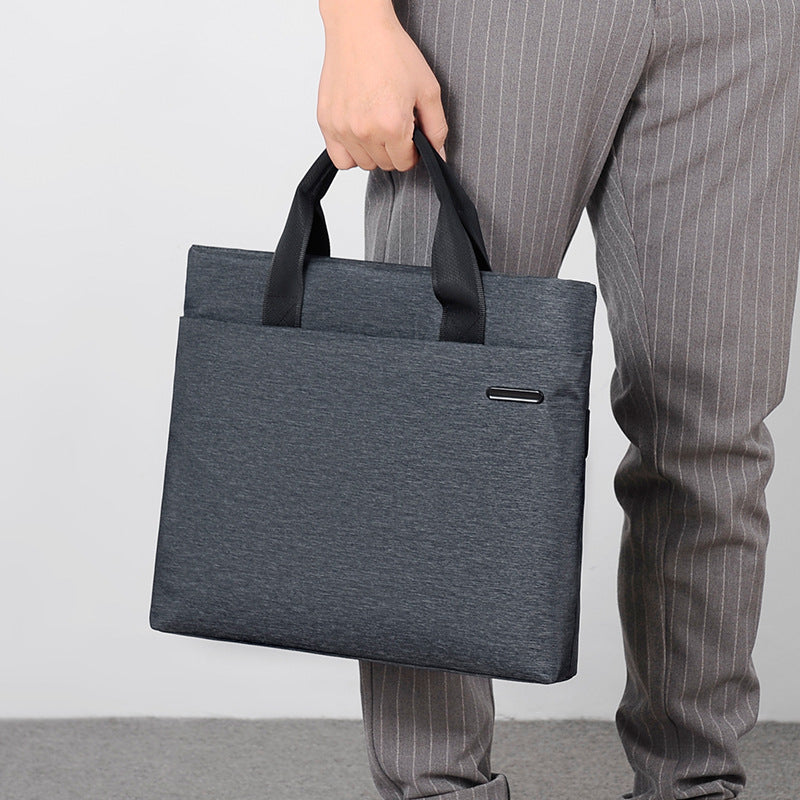 Versatile Structured Work Tote Bag