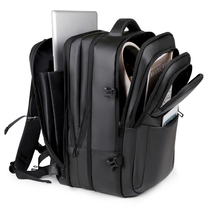 Versatile backpack with organized compartment design