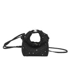 Women's Mini Crossbody Bag with Star Pattern