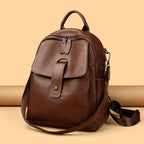 Vegan Leather Multi-Functional Backpack