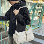 Playful Patterned Travel Duffel Bag