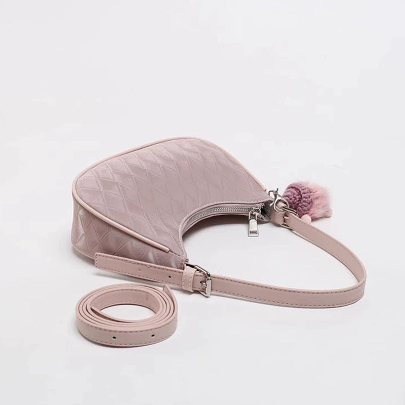Stylish Quilted Hobo Bag