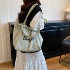 Spacious Canvas Tote Bag