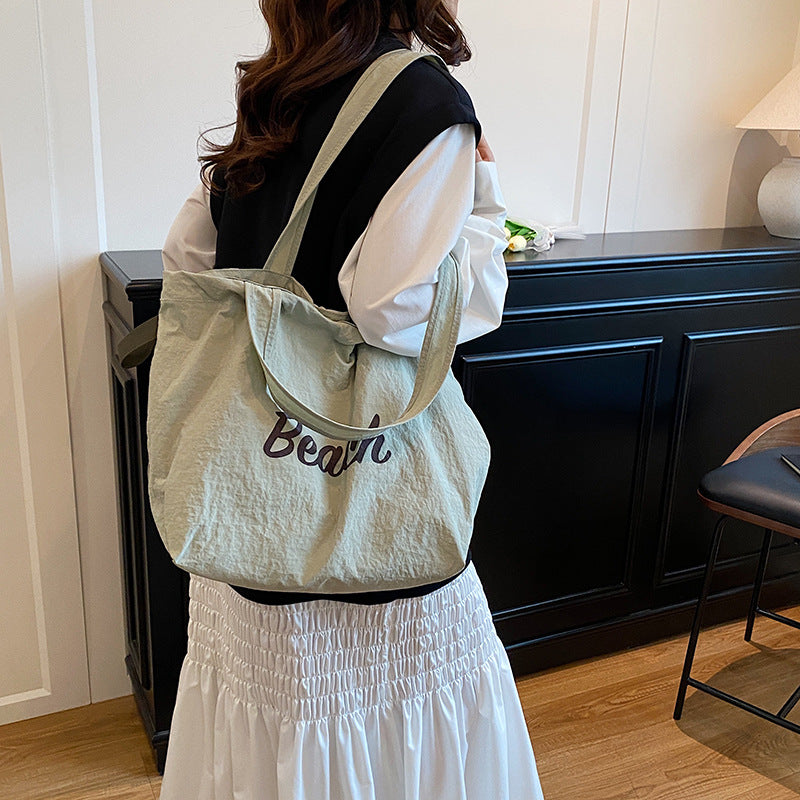 Spacious Canvas Tote Bag