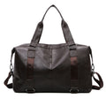 Luxurious Leather Weekend Duffel Bag