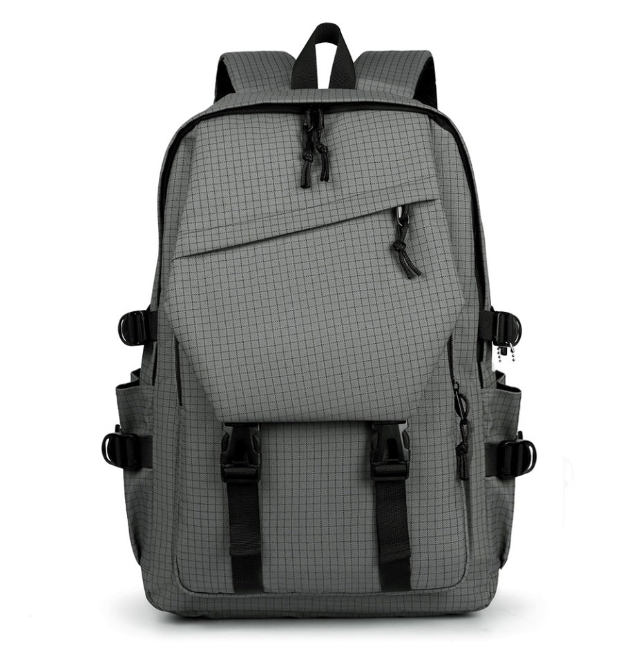 Everyday backpack with multiple functional compartments