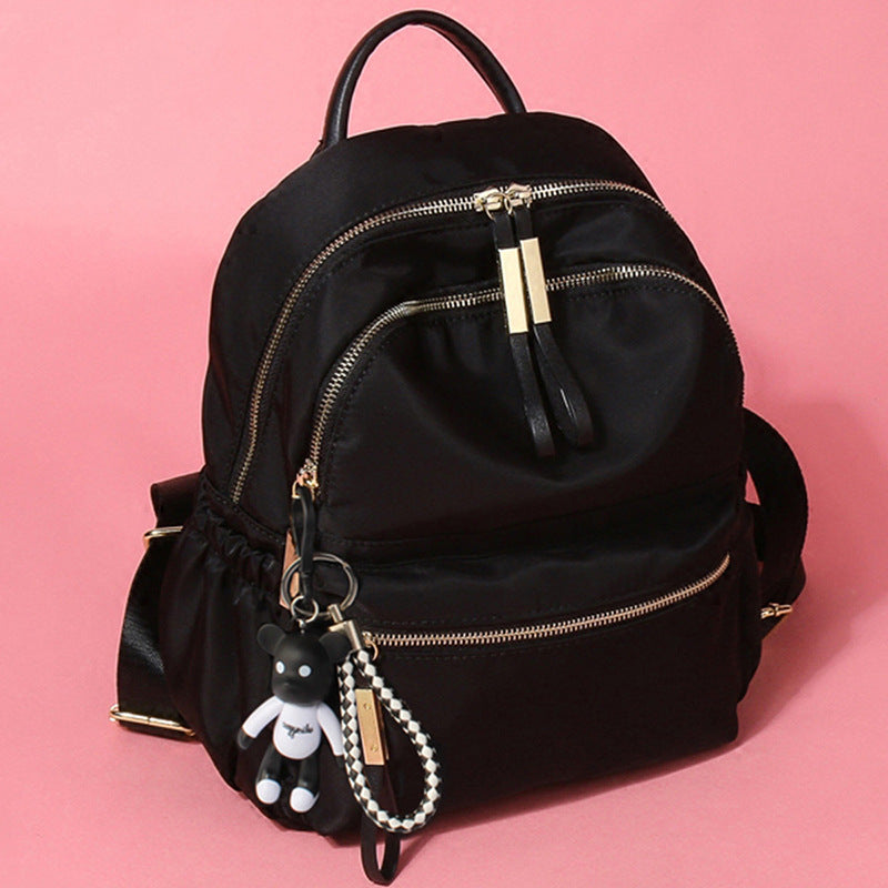 Modern Dual-Zipper Backpack