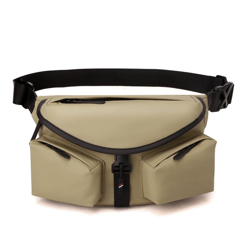Adjustable Multi-Pocket Sling Bag