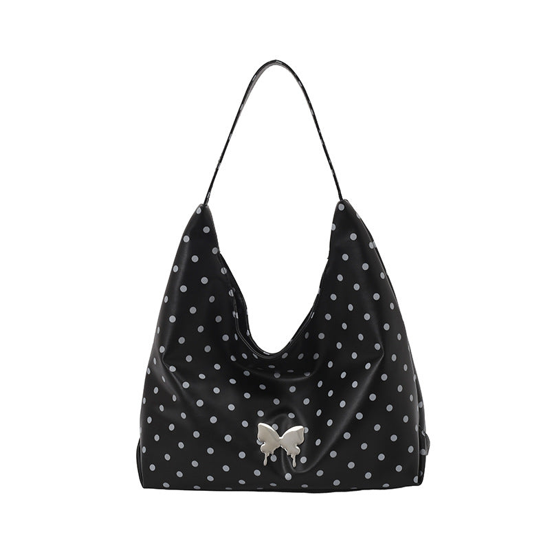 WoChic Polka Dot Hobo Bag
