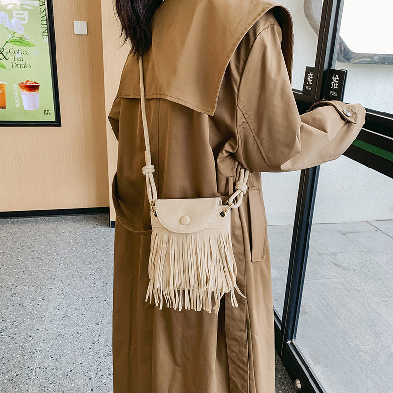 Bohemian Fringe Crossbody Bag