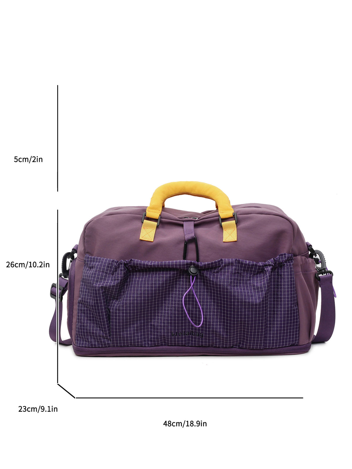 Versatile Multi-Pocket Travel Duffle Bag