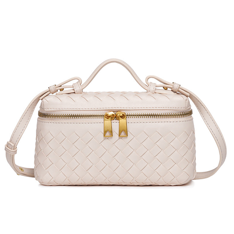 Luxury Woven Crossbody Handbag