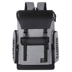 Roll-Top Urban Backpack with Multifunctional Storage Calm Wears