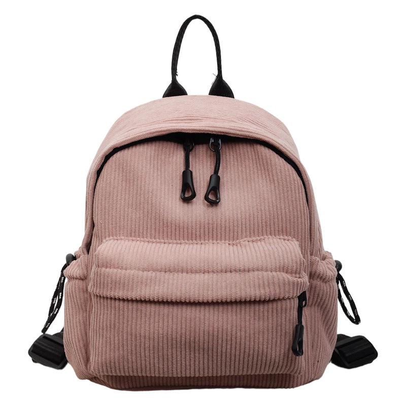 Cord-Backpack with Practical Front Pocket