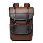 Versatile Leather Backpack