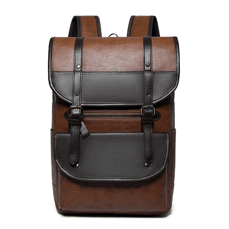 Versatile Leather Backpack