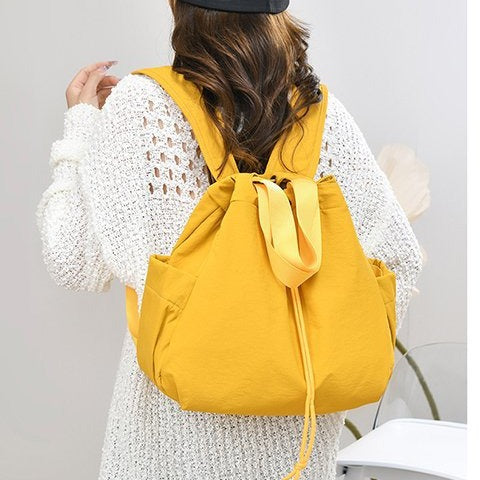 Casual Drawstring Backpack Calm Wears