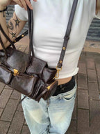 Retro Style Leather Handbag-dione couture20260420-Calm Wears-Black-Calm Wears