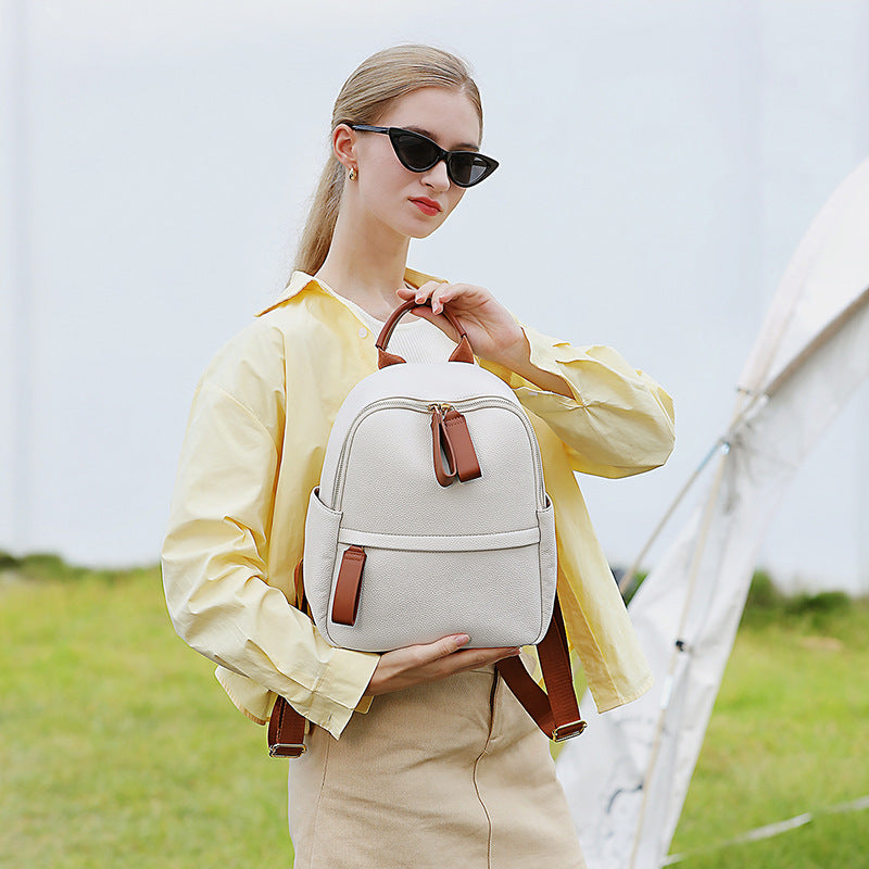Minimalist Textured Backpack
