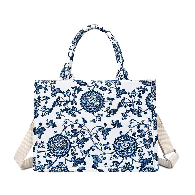Floral Patterned Shoulder Bag