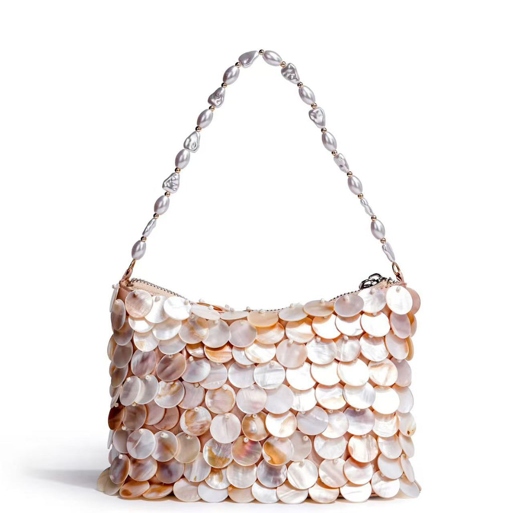 Shell Beaded Handbag