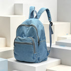 Casual Denim Backpack Calm Wears