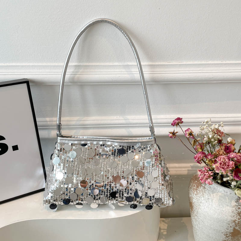 WoGlamorous Sequin Evening Shoulder Bag