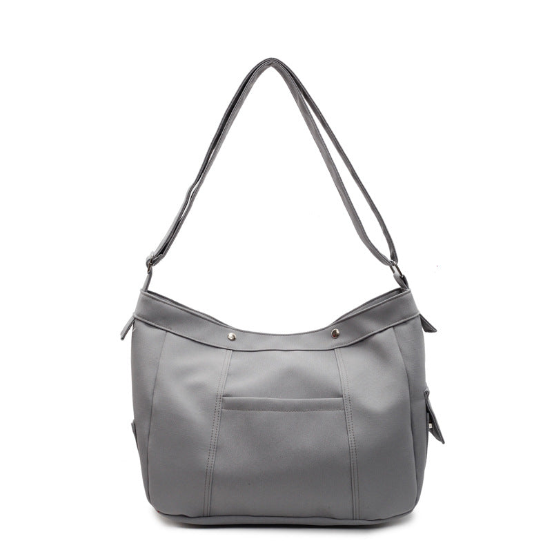Stylish Leather Hobo Calm Wears