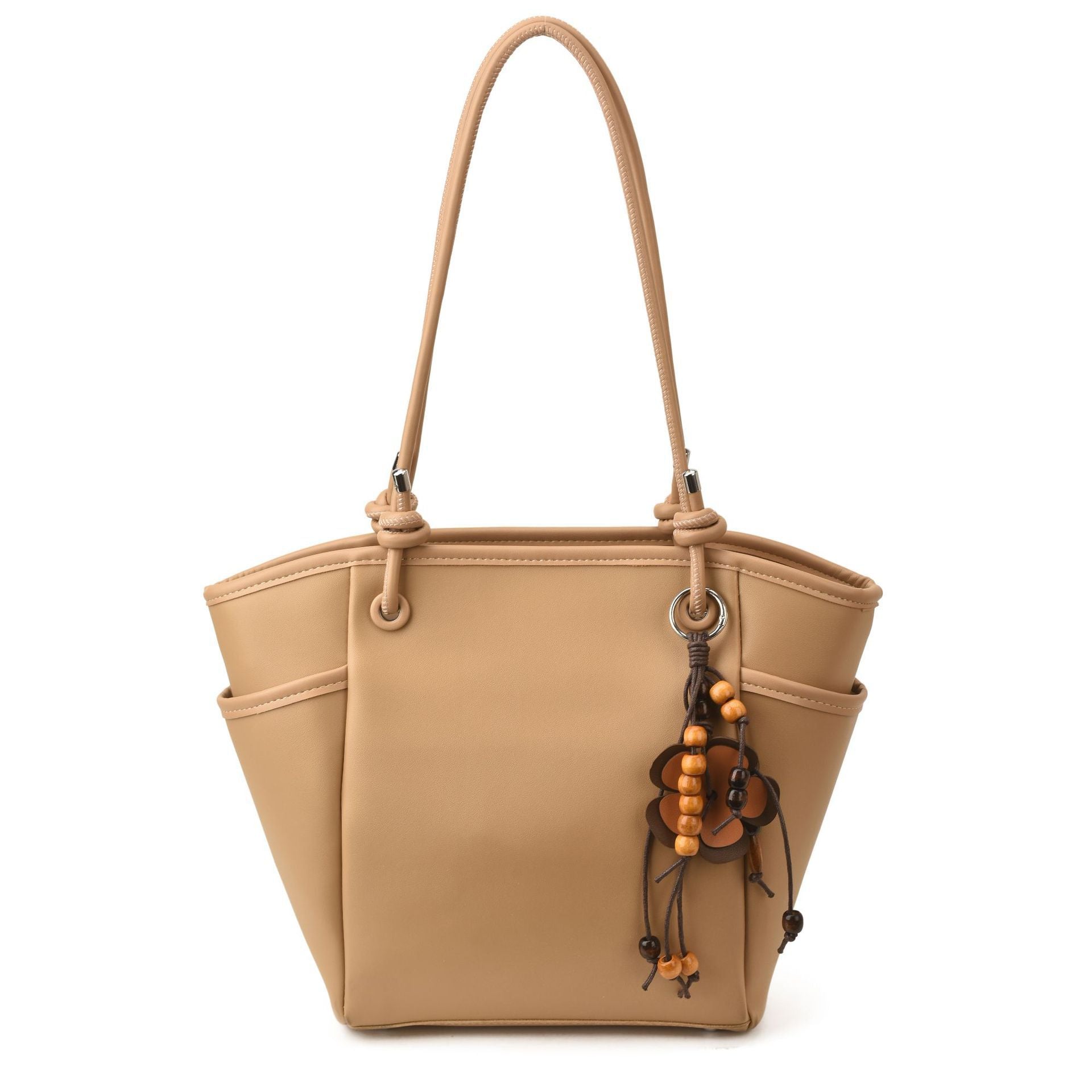 Women's practical shoulder bag with charming appliqués-https://detail.1688.com/offer/1002131836758.html-Calm Wears-Khaki-Size: With pendant-Calm Wears