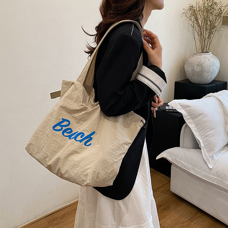 Spacious Canvas Tote Bag