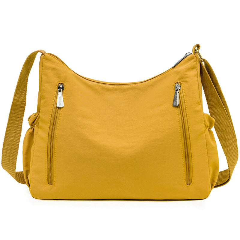 Spacious Multi-Pocket Shoulder Bag