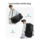 Multifunctional Sports Bag with Compact Design and Extendable Shoulder Straps
