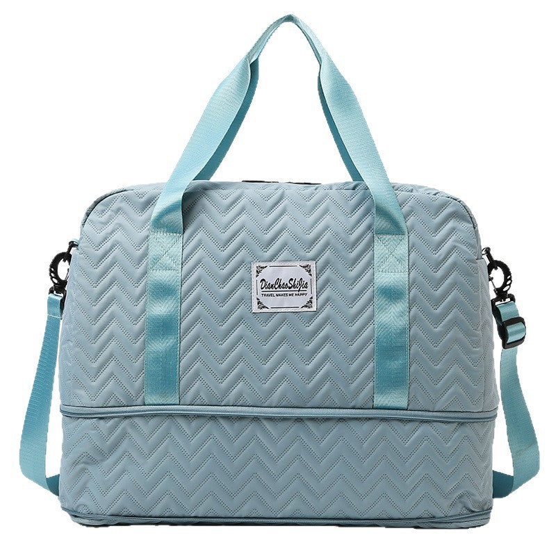 Stylish Quilted Travel Duffel