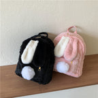 Plush Backpack with Animal Ears