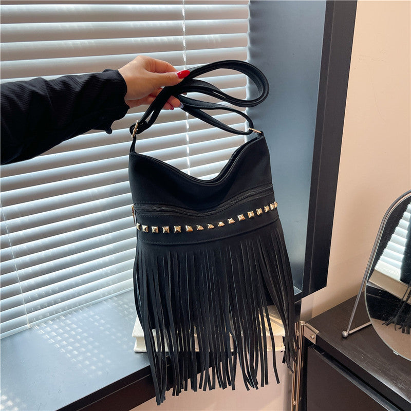 Stylish Fringe Crossbody Bag