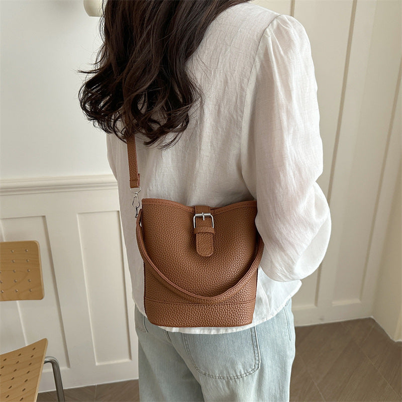 Women stylish Bucket Bag-https://detail.1688.com/offer/1044999983373.html-Calm Wears-Braun-nothing-Calm Wears
