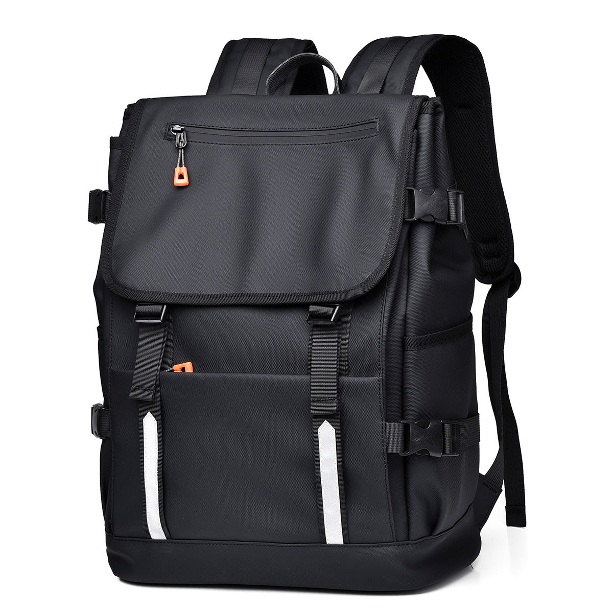 Modern Structured Multi-Pocket Backpack