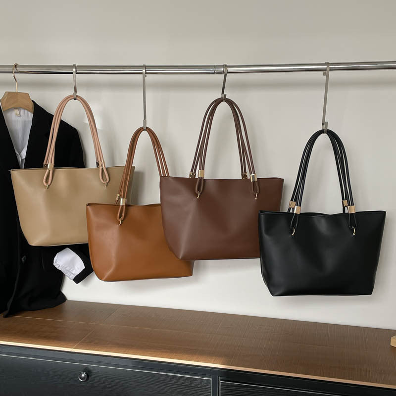 Ladies elegant tote bag with high-quality carrying handles and practical compartments-https://detail.1688.com/offer/1029530264707.html-Calm Wears-Braun-nothing-Calm Wears